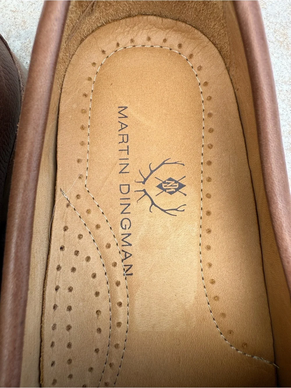 MARTIN DINGMAN COUNTRY CLUB GLOVE LEATHER VENETIAN